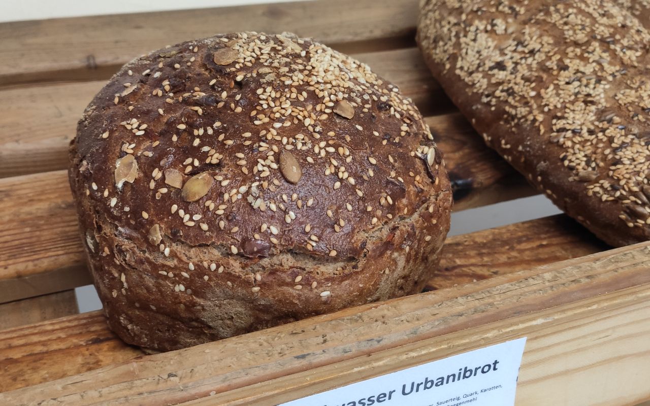 Heilwasserbrot Urbanibrot aus der Bäckerei Amthor in Waltershausen